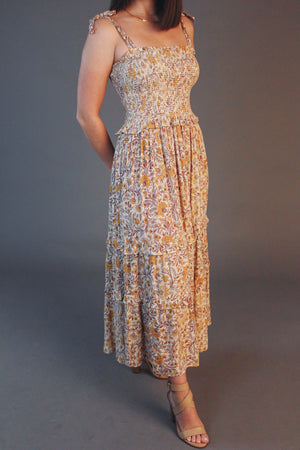 Wildflower Midi Dress - BUMP FRIENDLY