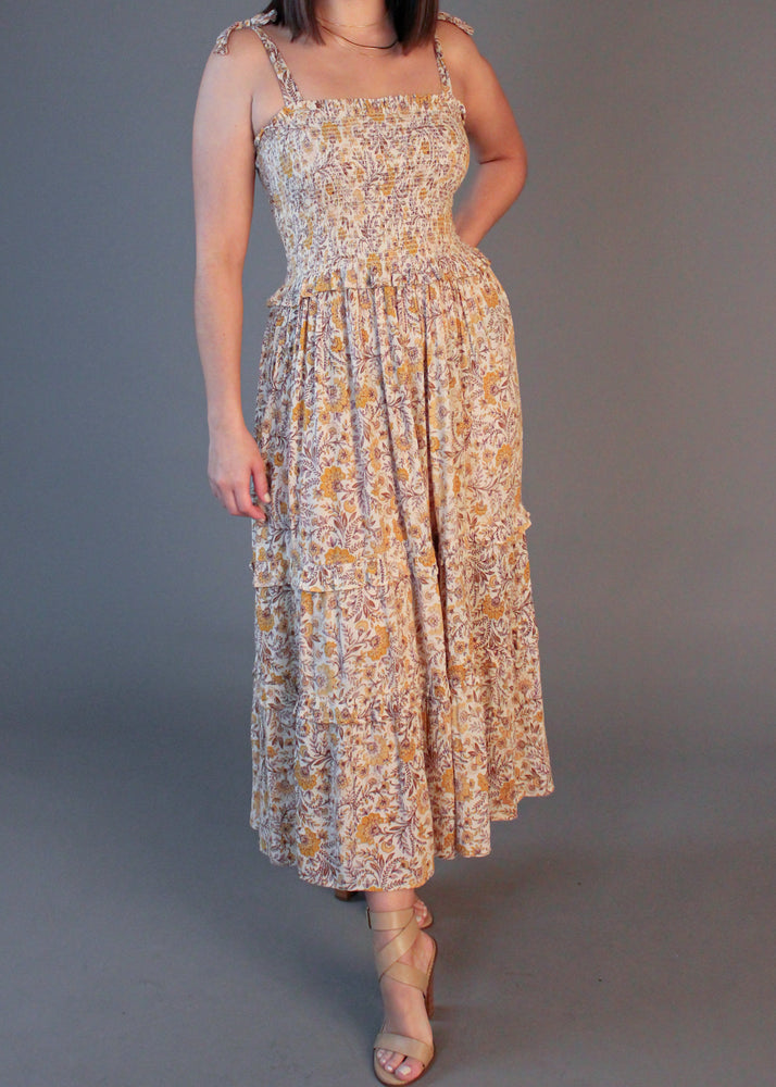 Wildflower Midi Dress - BUMP FRIENDLY