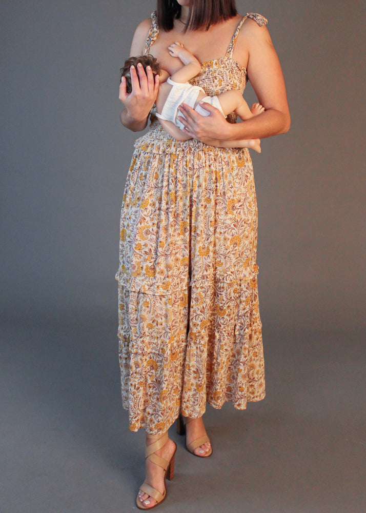 Wildflower Midi Dress - BUMP FRIENDLY