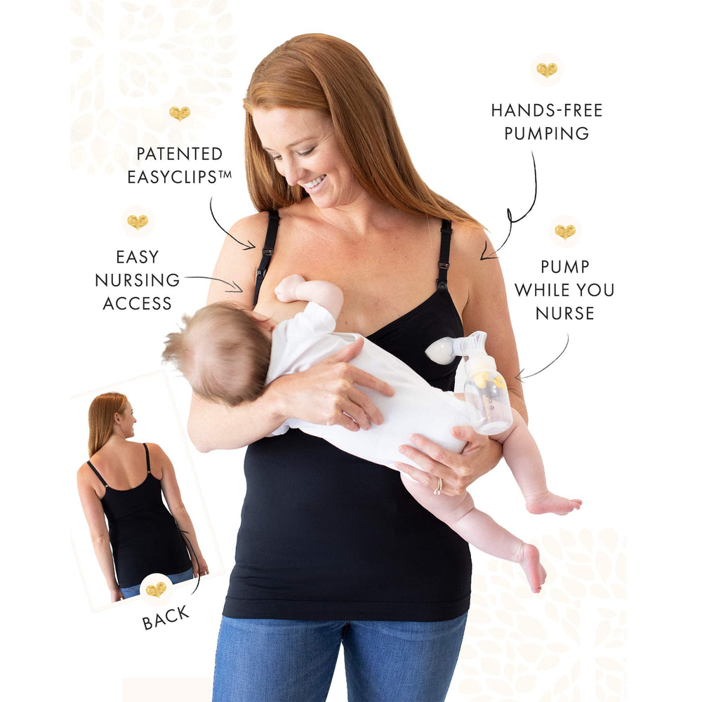 Kindred Bravely Simply Sublime Busty Maternity & Nursing Tank with